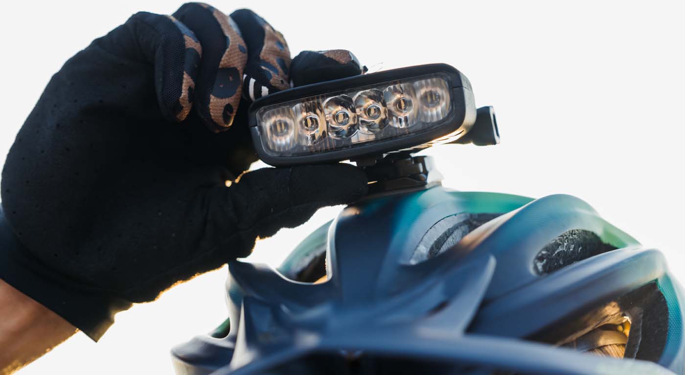 Led Helmet Install How To Mount A Bike Helmet Light Onto Different Helmets – Outbound Lighting