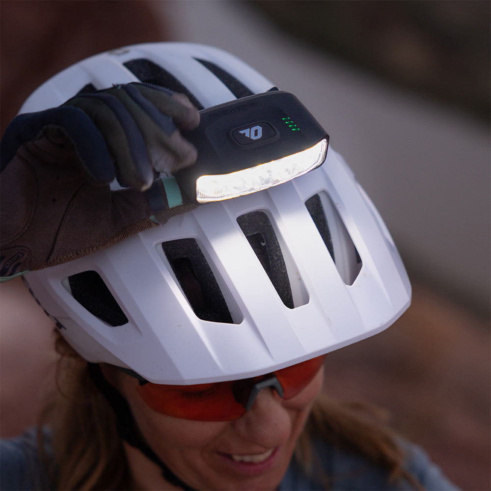 bike helmet mount headlamp Hangover Light -- Outbound Lighting With two included Strap Keepers and a front mounted Headlamp Keeper Fenix Wrist/Helmet Light Mount
