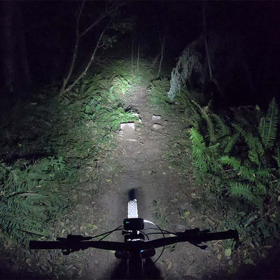 Bike Helmet Light beam pattern